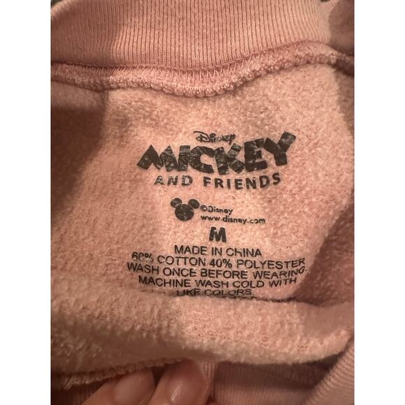 Disney Mickey and Friends Fab Four Donald Goofy Pluto Tie Dye Crew Sweatshirt M - Picture 3 of 3